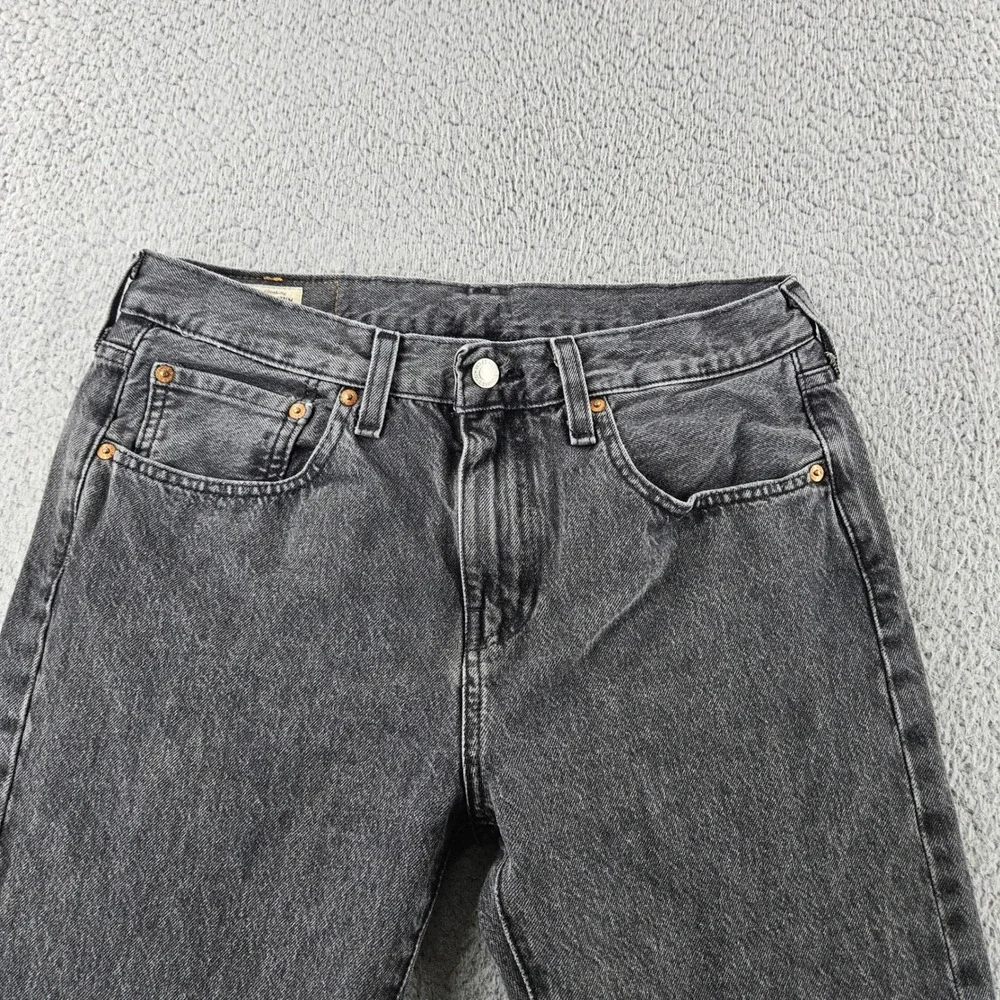 Levis Jeans Mens 31 Black Premium 512‎ Slim Tapered Lo Ball Stretch Denim